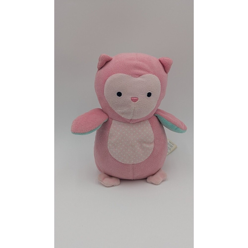 Just One You Carters Musical WindUp 8” Owl Music Pink Baby Child Toy Plush WORKS